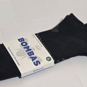 Bombas Black Low-Cut Men’s Socks - Cushioned Ankle Pair